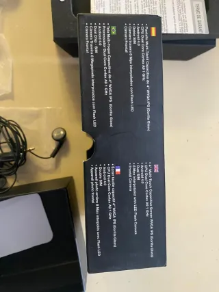 Teléfono móvil AIRIS TM475 Negro NUEVO NUNCA USADO