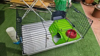 Jaula grande para conejo