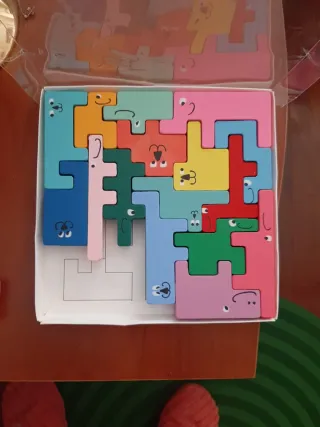 Puzzle de madera animales