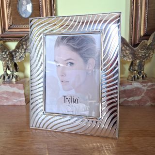 Cornice Portafoto in Argento x foto cm 13x18 NUOVA