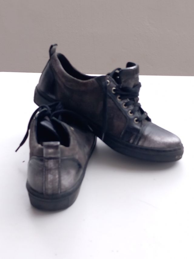 Zapatillas bajas mujer talla 38 piel 