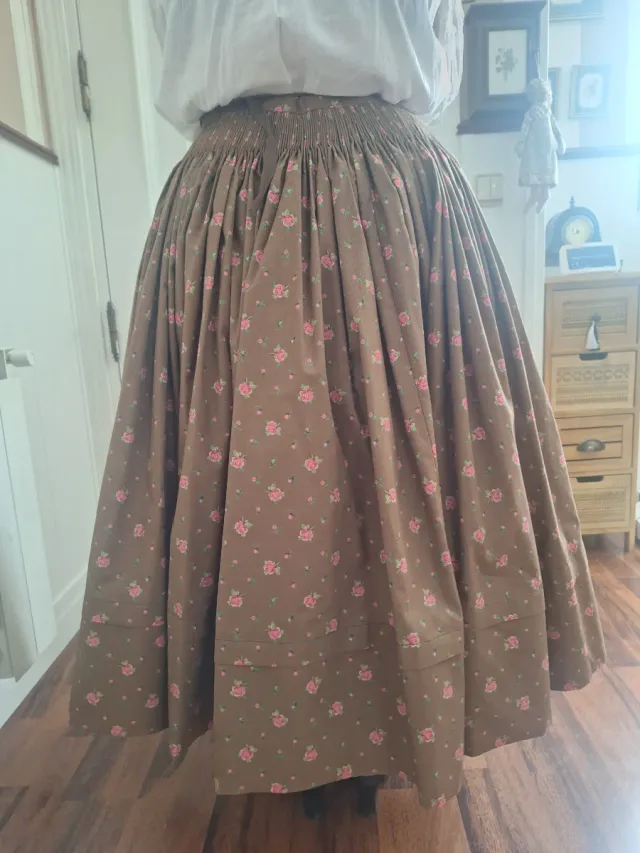 Falda de baturra ideal para bailar