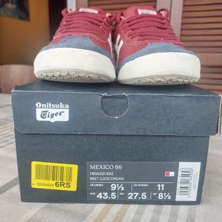 Onitsuka Tiger Mexico 66 Rosse