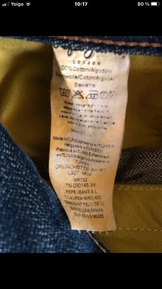 Falda vaquera Pepe Jeans con flores