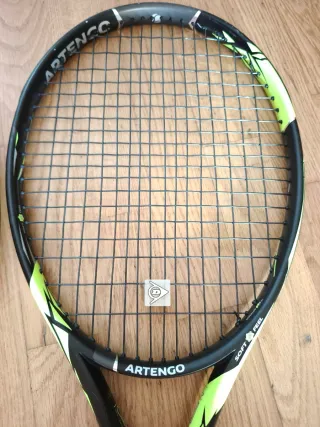 Juego 2 raquetas tenis, raquetero y bolas