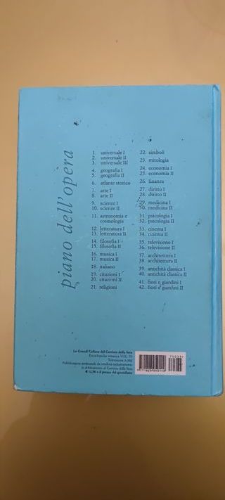 Libro Enciclopedia Televisione MIL-A le Garzantine