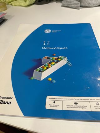 Libro de mates para 1r ESO