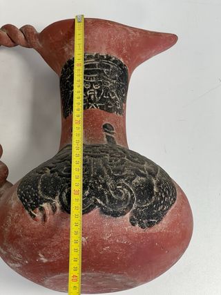 Anfora Messico Terracotta Decorata