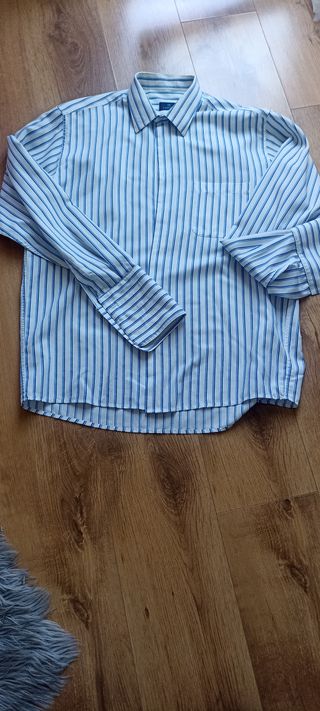 CAMISA CABALLERO PUÑO DOBLE