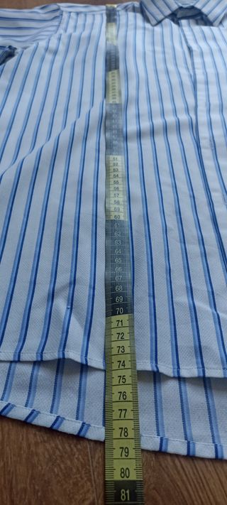 CAMISA CABALLERO PUÑO DOBLE