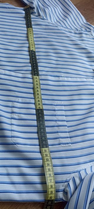 CAMISA CABALLERO PUÑO DOBLE