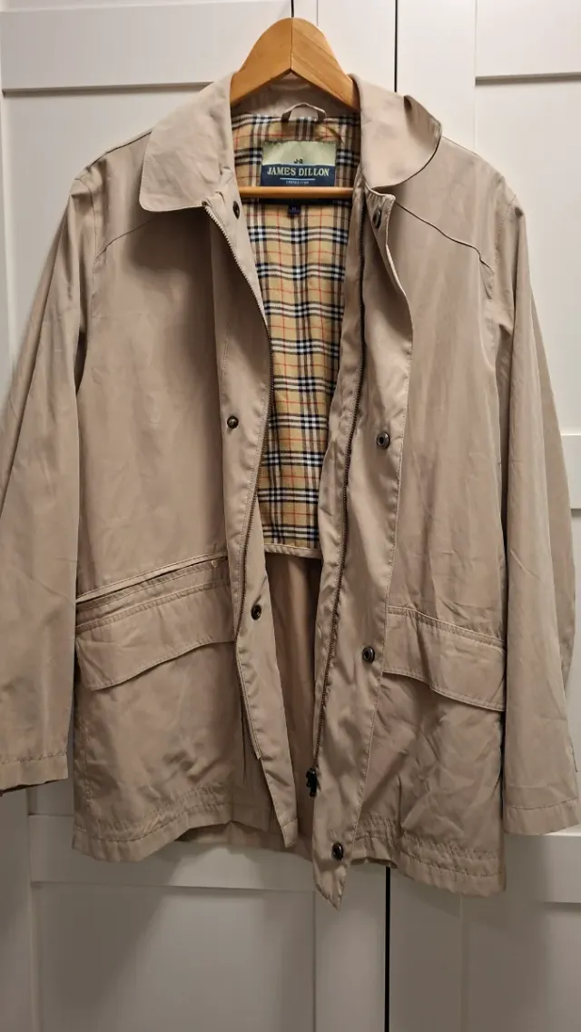 Chaqueta James Dillon Beige Talla XL