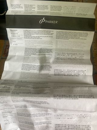 Parker Pluma y Bolígrafo Negro