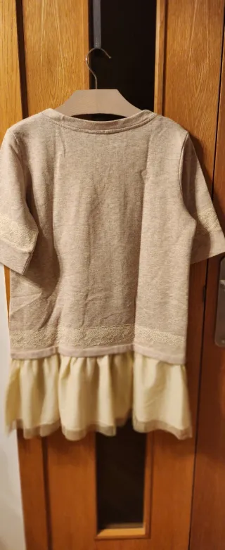 Vestido Dulce Lazada Beige