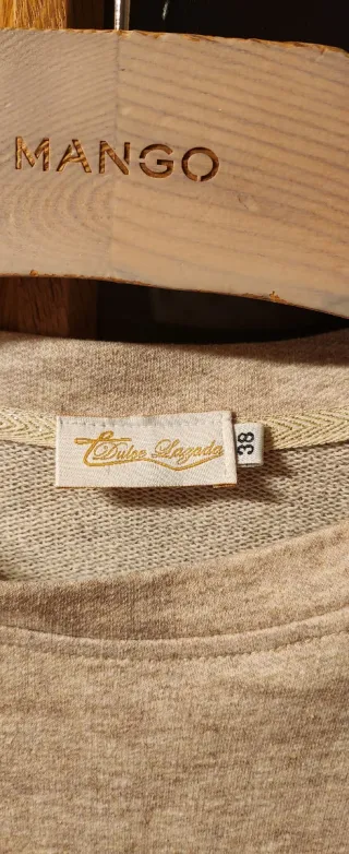 Vestido Dulce Lazada Beige