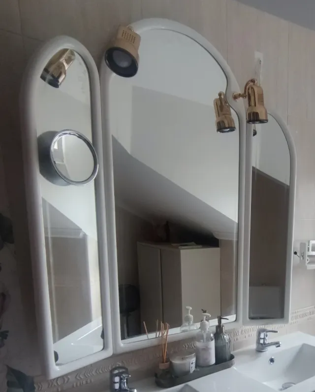 Espejo 3 caras con luz. Black Friday