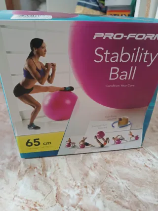 Pelota Estabilidad Pro-Form 65cm Rosa
