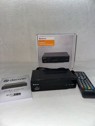 Denver DVBS-206HD DVB-S2 Receptor Satélite