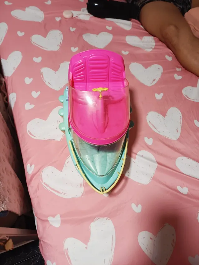 Yate de Barbie Rosa y Turquesa
