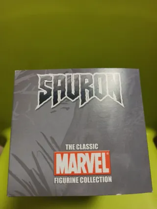 Figura Sauron Marvel Eaglemoss Plomo