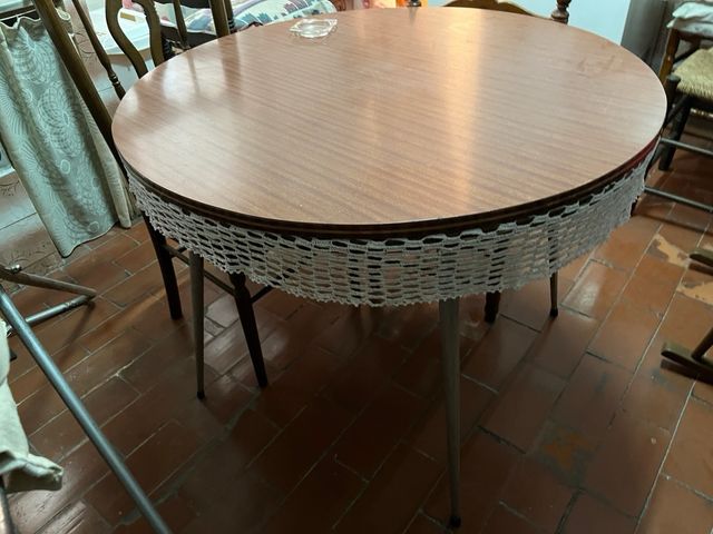 3 tavoli rotondi estensibili da 90 cm