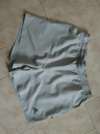 Pantaloncini Adidas Padel Uomo Grigio