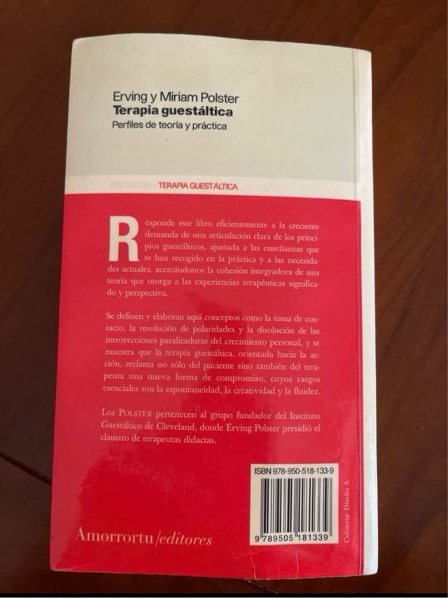 Libro Terapia Guestaltica