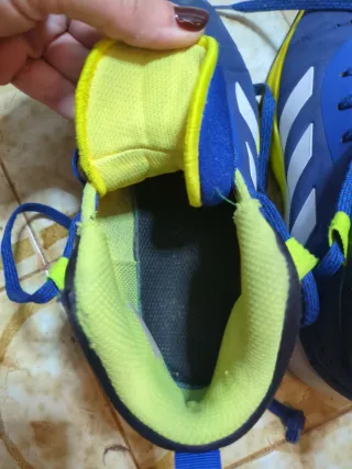 Zapatillas Baloncesto Adidas Niños Azul/Amarillo