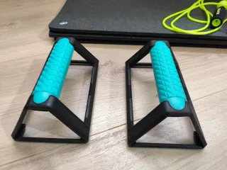 Conjunto Fitness: Esterilla, Cuerda y Agarradores