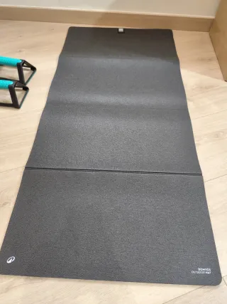 Conjunto Fitness: Esterilla, Cuerda y Agarradores