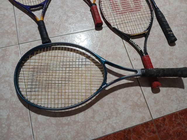Lote 5 Raquetas Tenis/Squash