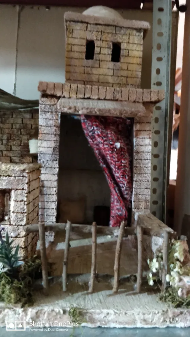 Casa para belén artesanal