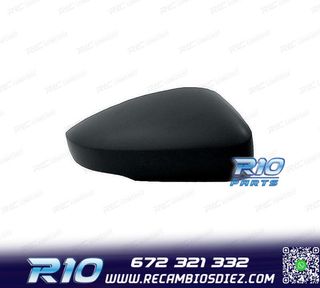 CARCASA ESPEJO DERECHO VOLKSWAGEN VW POLO 09-17 NEGRO