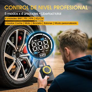 Mini Compresor Aire Portátil 150 PSI