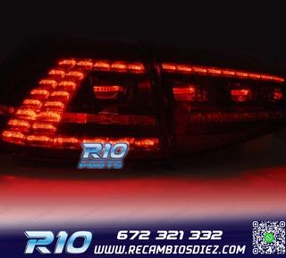 PILOTOS VOLKSWAGEN VW GOLF 7 12-17 LOOK GTI INTERMITENTE LED