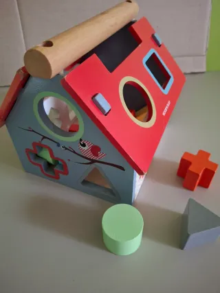 Casetta legno Wood'n Play con formine