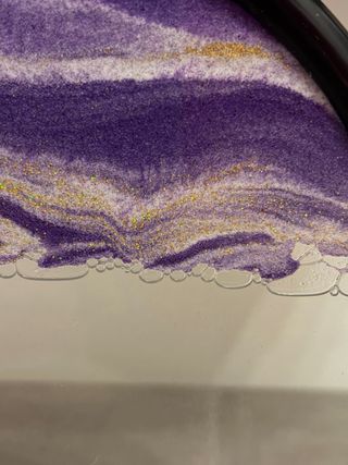 Cornice Sabbia Oro Viola