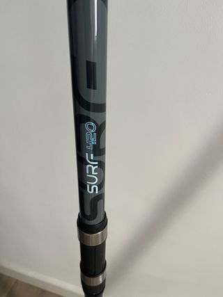 Caña de pescar + carrete + funda