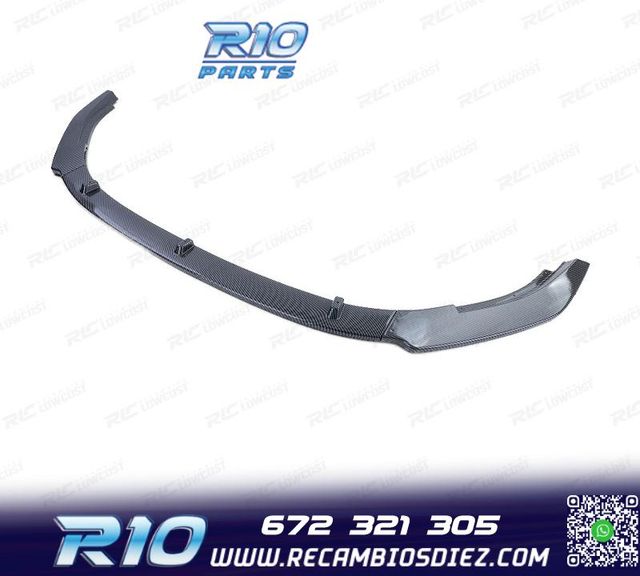 SPOILER LIP VOLKSWAGEN VW GOLF 6 GTI 09-13 CARBONO