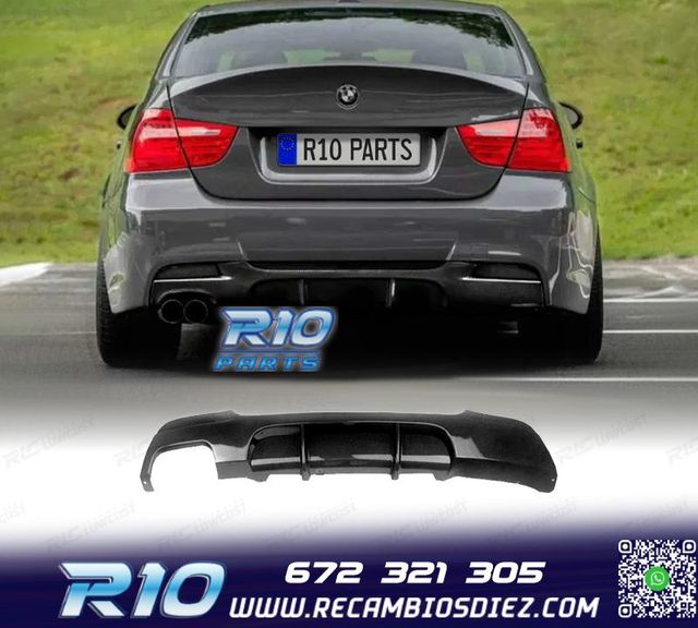 DIFUSOR BMW E92 E93 06-14 LOOK M PERFORMANCE CARBONO