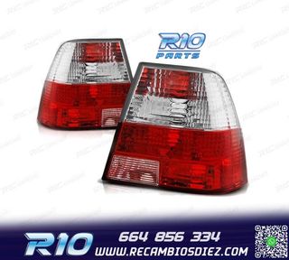 PILOTOS VOLKSWAGEN VW BORA 98-05 ROJO BLANCO