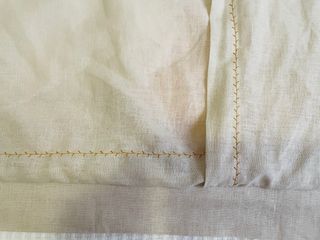 Cojín patchwork LOVE beige y rosa