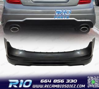 PARAGOLPES TRASERO MERCEDES CLASE C W204 12-15 LOOK AMG