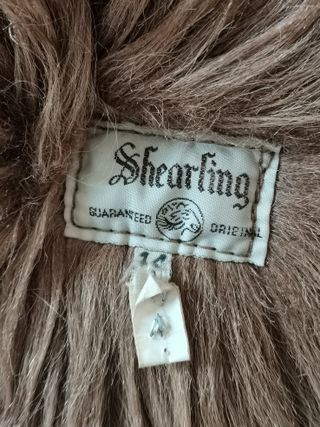 Giaccone Shearling, originale, con lana interna