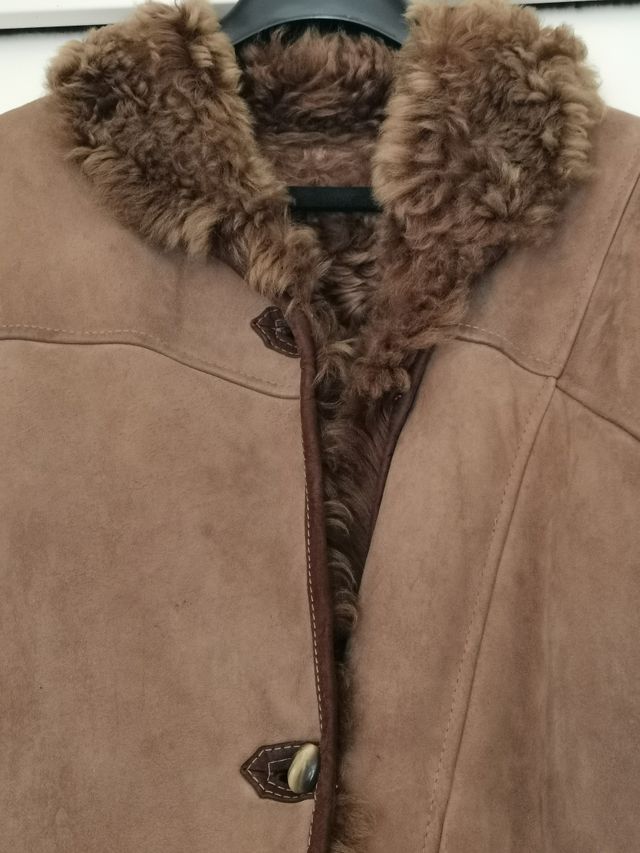 Giaccone Shearling, originale, con lana interna