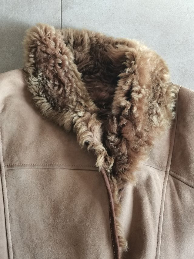 Giaccone Shearling, originale, con lana interna