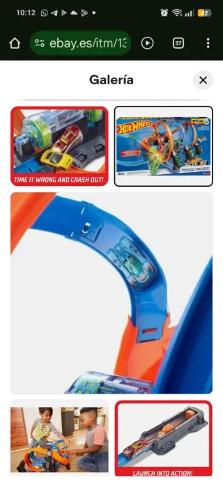 Circuito Hot Wheels Triple Loop