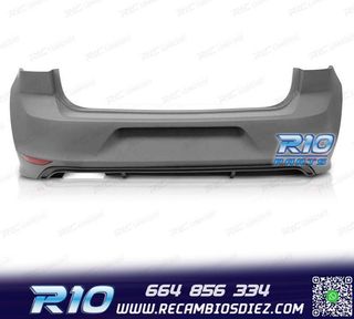 PARAGOLPES TRASERO VOLKSWAGEN VW GOLF 7 12-17 LOOK R LINE