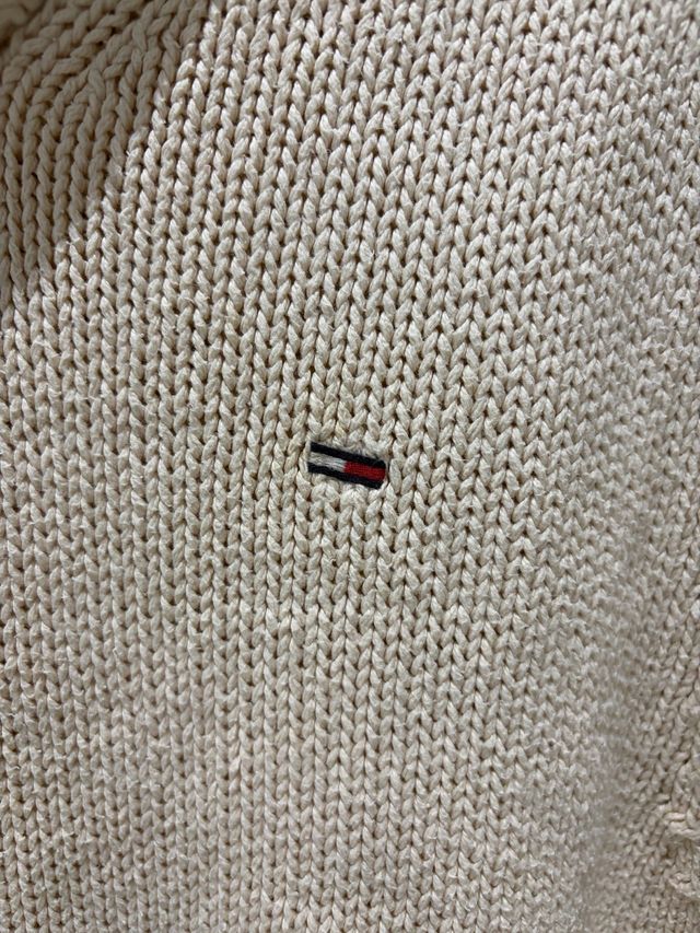 Jersey Tommy Hilfiger Beige Punto