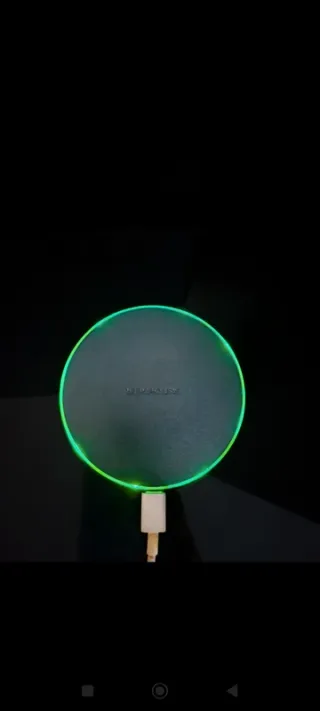 Caricatore Wireless Fast Charger Nero